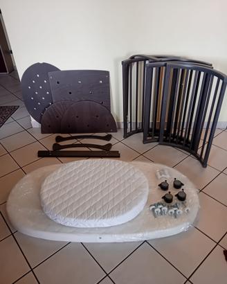 Lettino evolutivo Stokke Sleepi V2 grigio