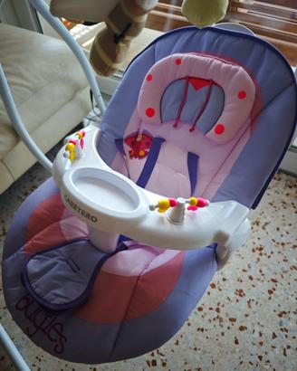 Altalena dondolo sdraietta elettrica Caretero