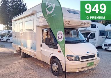 CAMPER RIMOR FORD MANSARDATO 6 POSTI GARAGE CLIMAT