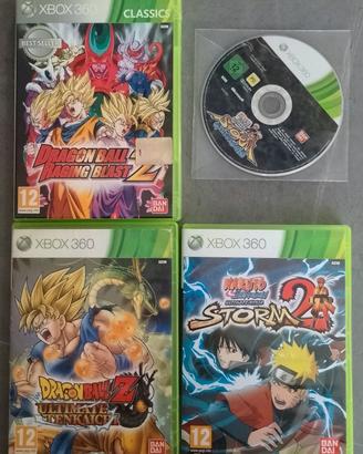 lotto composto da 4 giochi per Xbox 360