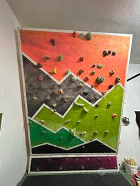 Pannello arrampicata