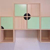 Pensili cubo per cameretta