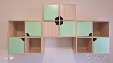 Pensili cubo per cameretta