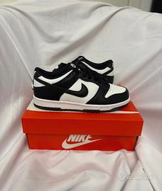 Nike dunk low black white panda taglia 37.5