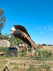 NASTRO TRASPORTATORE INERTI 380V