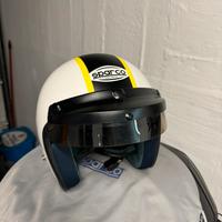 Casco Jet Sparco Auto Pista Rally