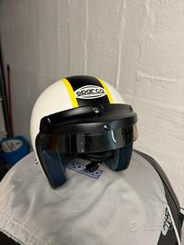 Casco Jet Sparco Auto Pista Rally