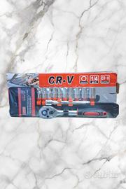 🔧Set chiavi a bussola CR-V – 12 pezzi – NUOVO🔧