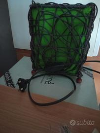 Lume intrecciato con  legno flessibile