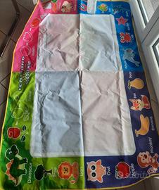 Tappeto per disegno ad acqua