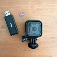 Go Pro Hero Session 5 + USB card + Nr 2 SD Card
