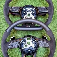 Volante Piatto Audi RS S Alcantara e Pelle 2016-22