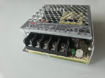 Alimentatore Switching Mean Well 24V 2.2A 50W