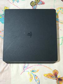 ps4 slim + bundle di giochi + joistick 