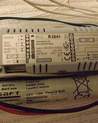Kit Disano per lampade emergenza