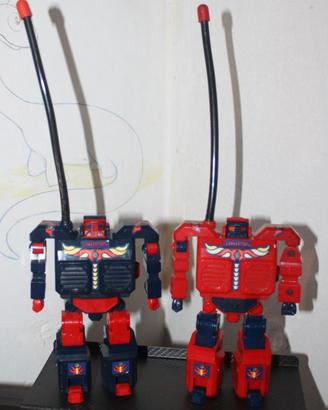 Walkie Talkie robots Transformers Convertors loose