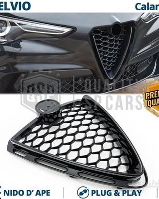 GRIGLIA Anteriore Alfa Romeo Stelvio NERO LUCIDO