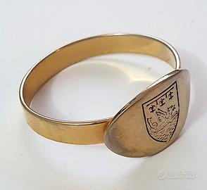 Antico Sigillo dorato stemma grifone inizio ‘900