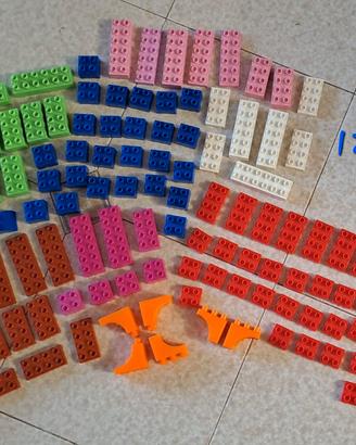 Lego duplo e prime costruzioni frutta