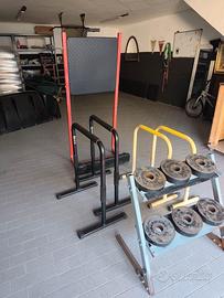 Panca piana Technogym ( rifoderata )