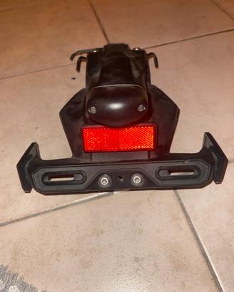 Porta targa kawasaki ninja 650