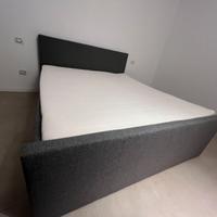 Letto Matrimoniale con doppi contenitori 180x200 