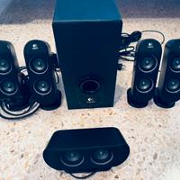 Set casse con filo Logitech X-530 Audio System 5.1