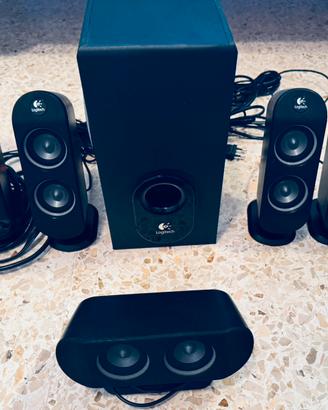 Set casse con filo Logitech X-530 Audio System 5.1