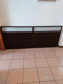 TESTIERA LETTO MATRIMONIALE CON LUCI interne x o  
