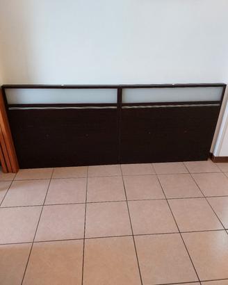 TESTIERA LETTO MATRIMONIALE CON LUCI interne x o  