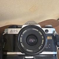 Macchine fotografiche Yashica e Canon