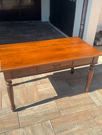 Tavolo Scrittoio in Legno Stile Arte Povera