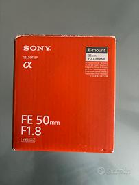 SCATOLA SONY 50mm F1.8