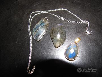 Pendenti in labradorite