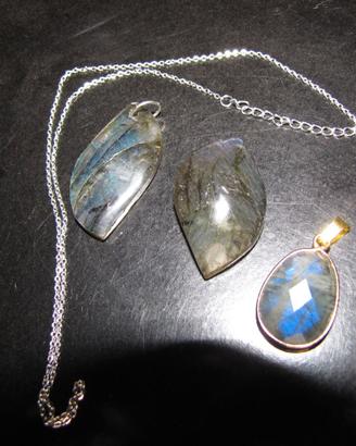 Pendenti in labradorite