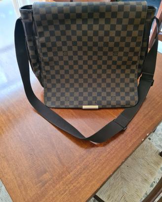 borsa tracolla + pochette louis vuitton damier