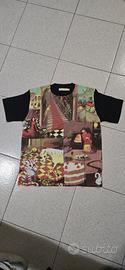 T-shirt i pinco pallino