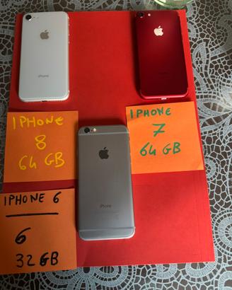 Iphone in blocco 6 7 8