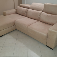 Divano pari al nuovo con chaise longue sinistra