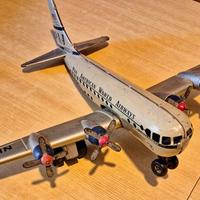 Modello in latta aereo Boeing 377 Stratocruiser