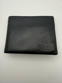 Portafoglio uomo Guess – Nero – In vera pelle