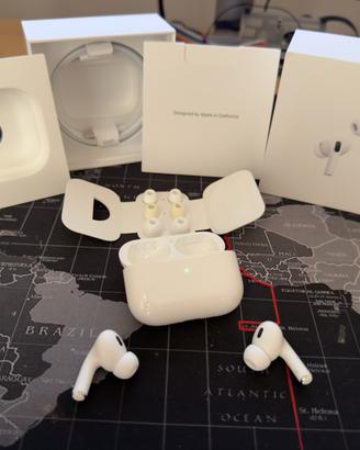 Apple AirPods Pro 2 + confezione e 2 custodie