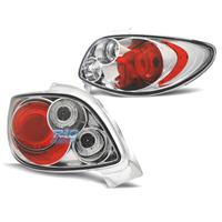 FARI POSTERIORI PER PEUGEOT 206 CC 98- LOOK CROMAT