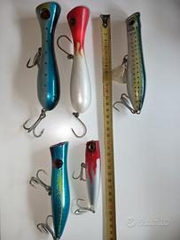 Esche artificiali top water 