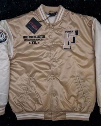 Fubu College Shiny Varsity Jacket