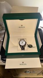 Rolex Datejust 41 126300 bianco- 2024 Full Set