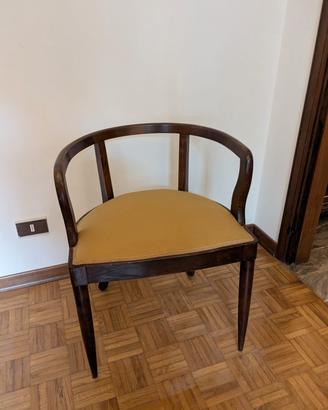 Poltrona francese Art Deco degli anni '20 