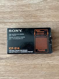 Radio tascabile vintage SONY ICF-S14