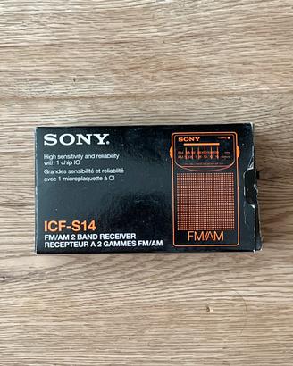 Radio tascabile vintage SONY ICF-S14
