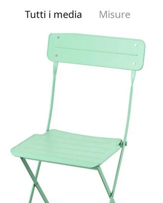 Sedia IKEA liscia